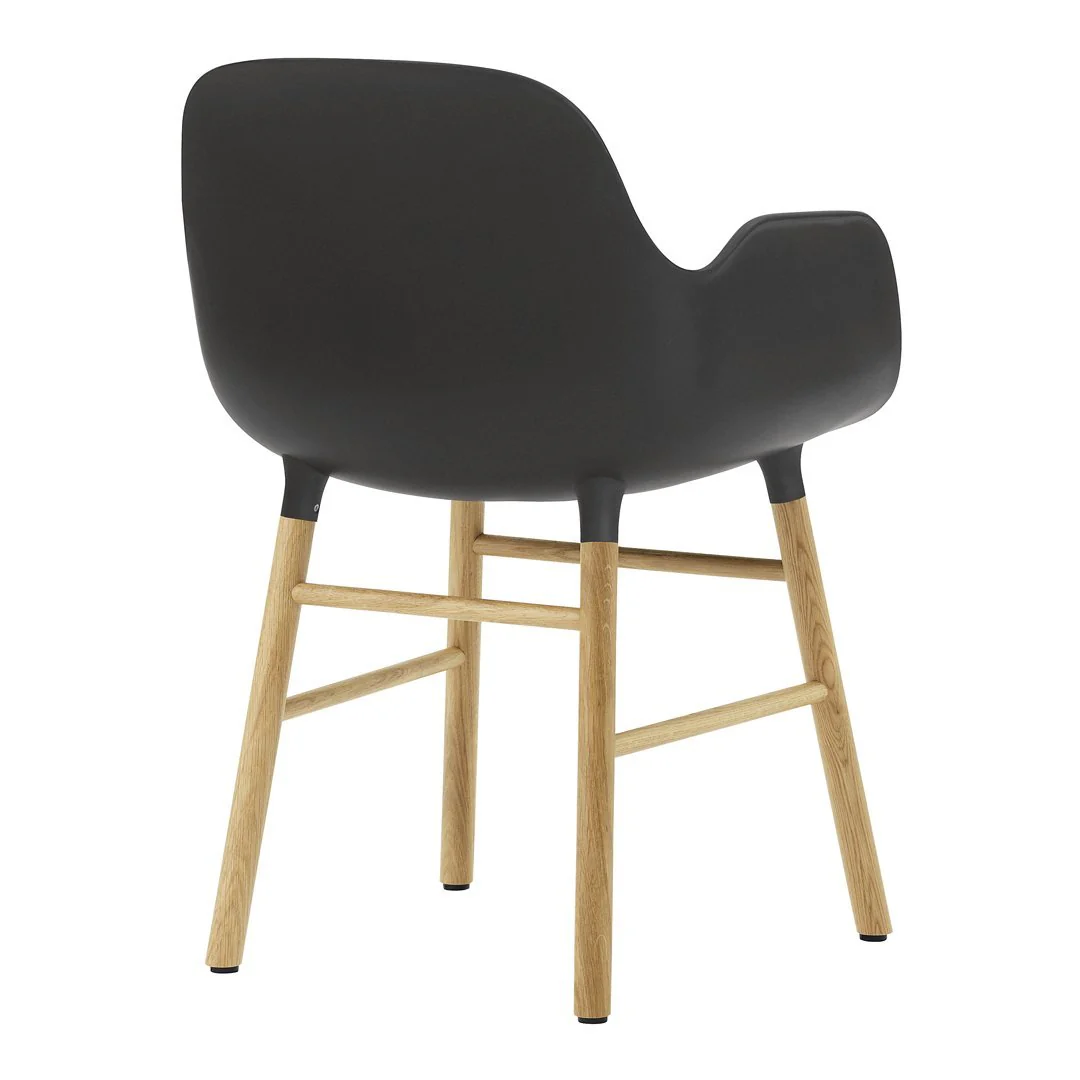 Form Armchair - Wood Legs - Image 16