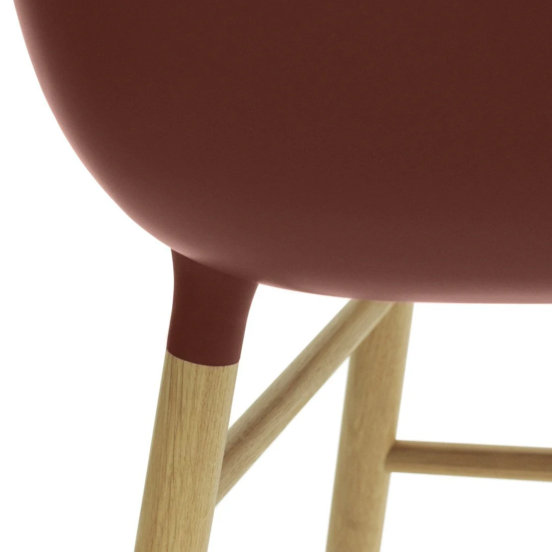 Form Armchair - Wood Legs - Image 19