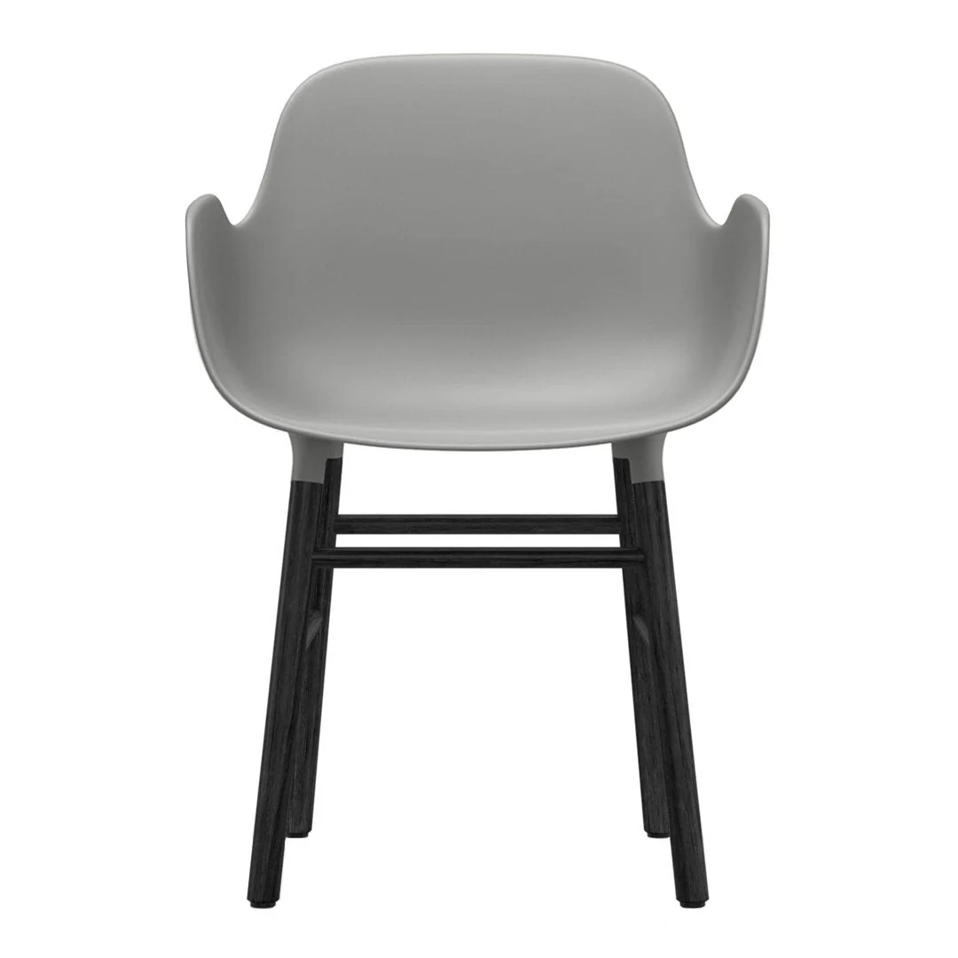 Form Armchair - Wood Legs - Image 2