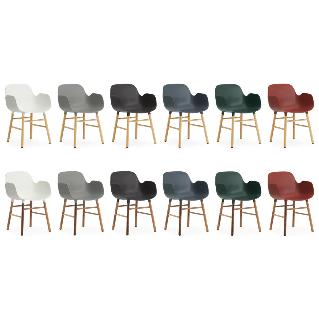 Form Armchair - Wood Legs - Image 20