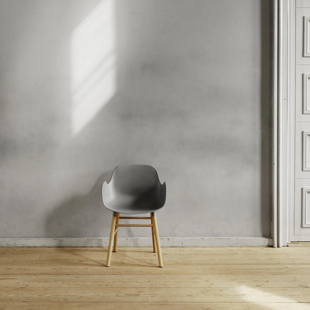 Form Armchair - Wood Legs - Image 40