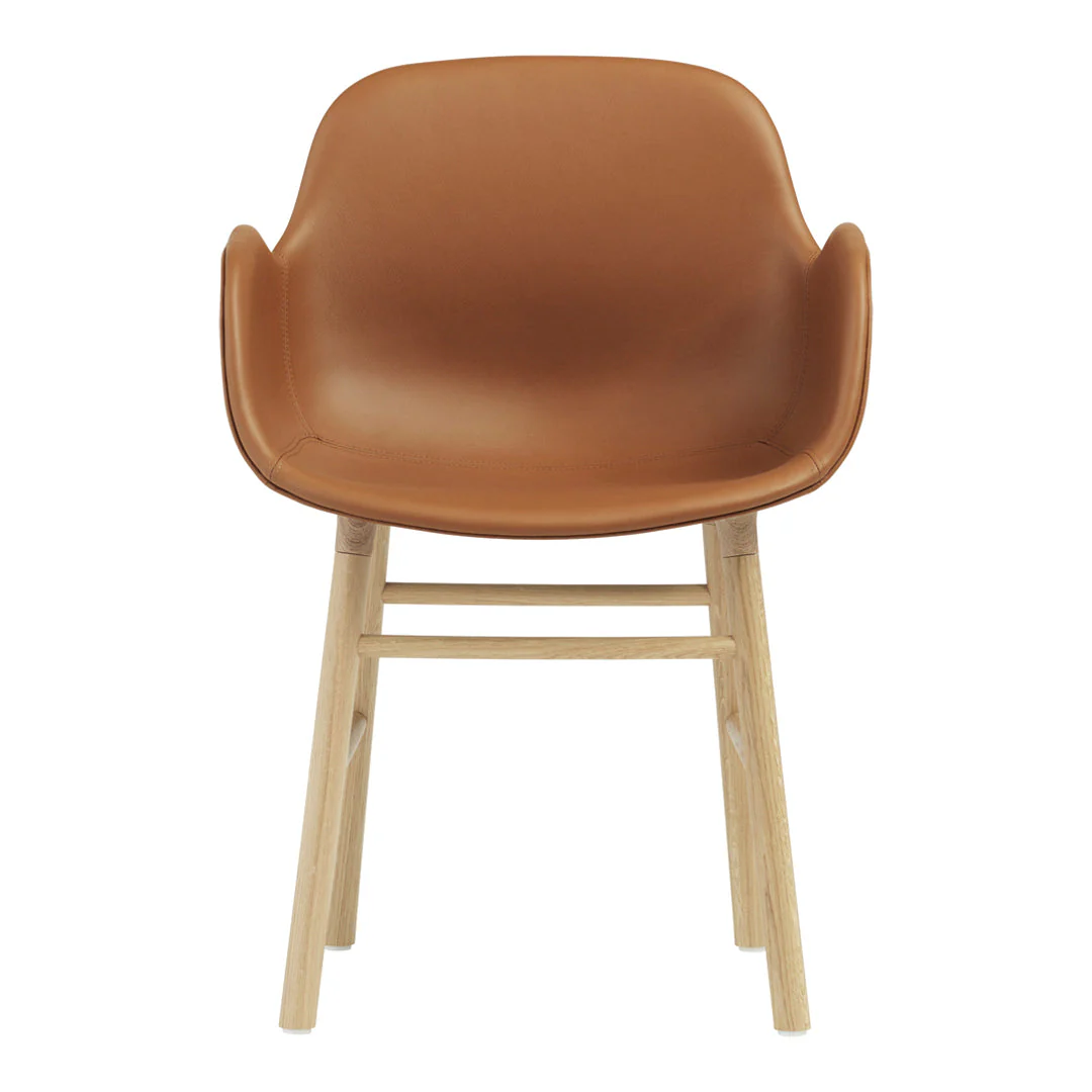 Form Armchair - Wood Legs - Upholstered - Image 21