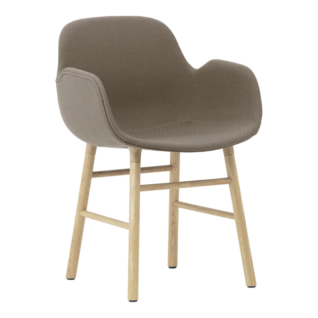 Form Armchair - Wood Legs - Upholstered - Image 23