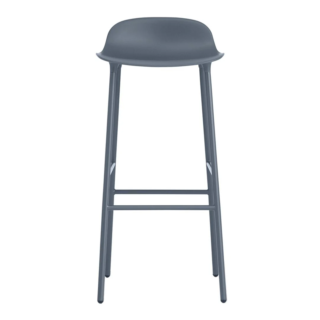 Form Bar Stool - Metal Legs - Image 9