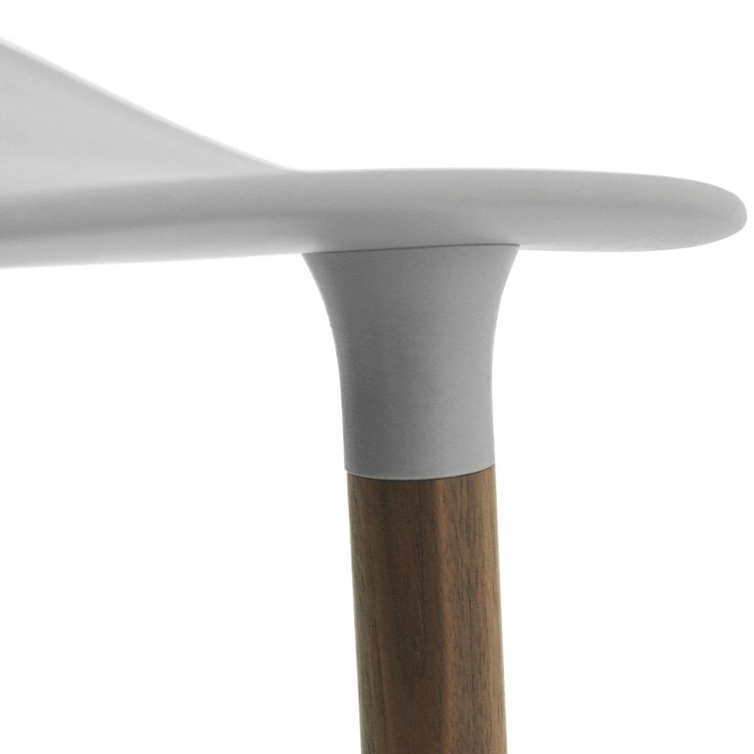 Form Bar Stool - Wood Legs - Image 17