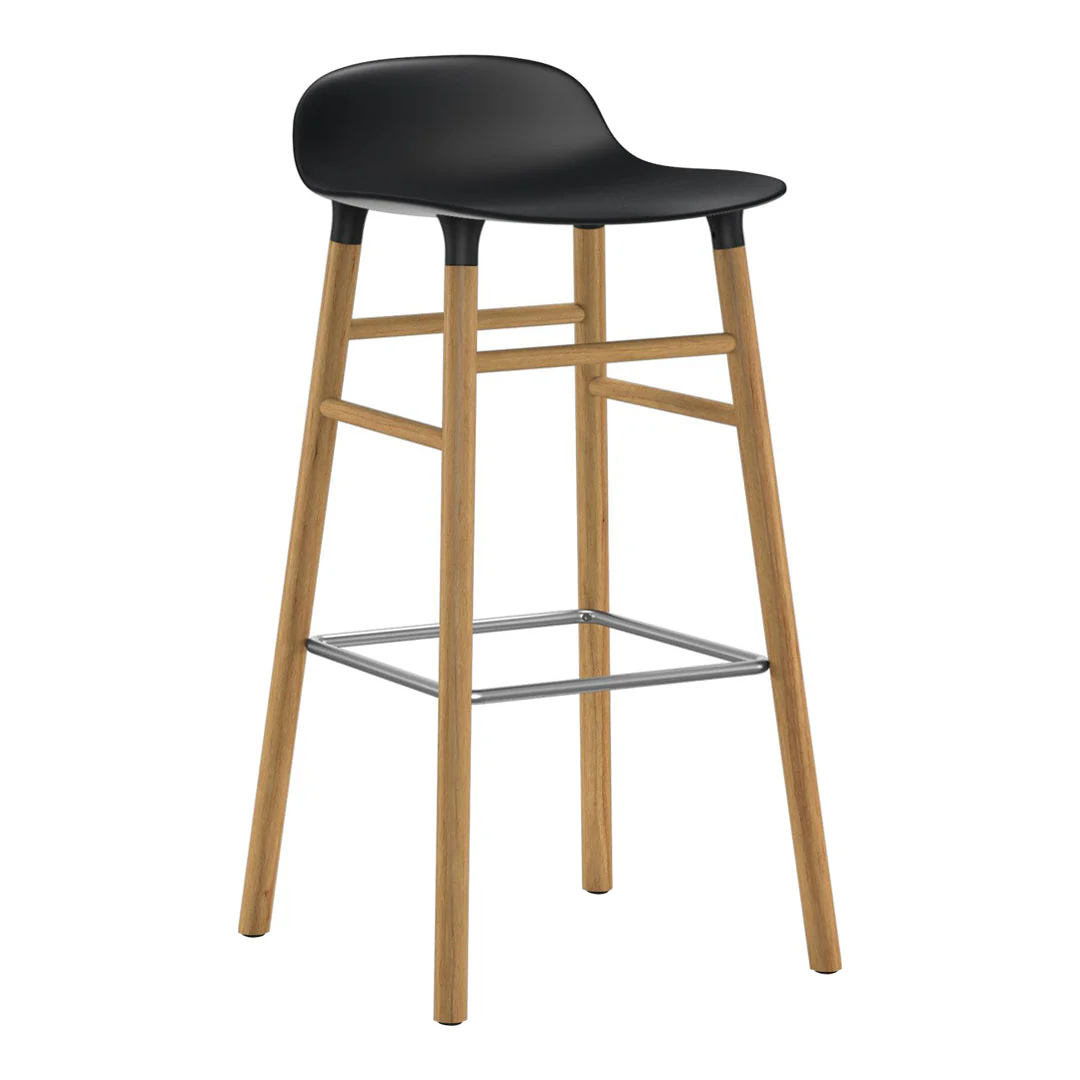 Form Bar Stool - Wood Legs - Image 37