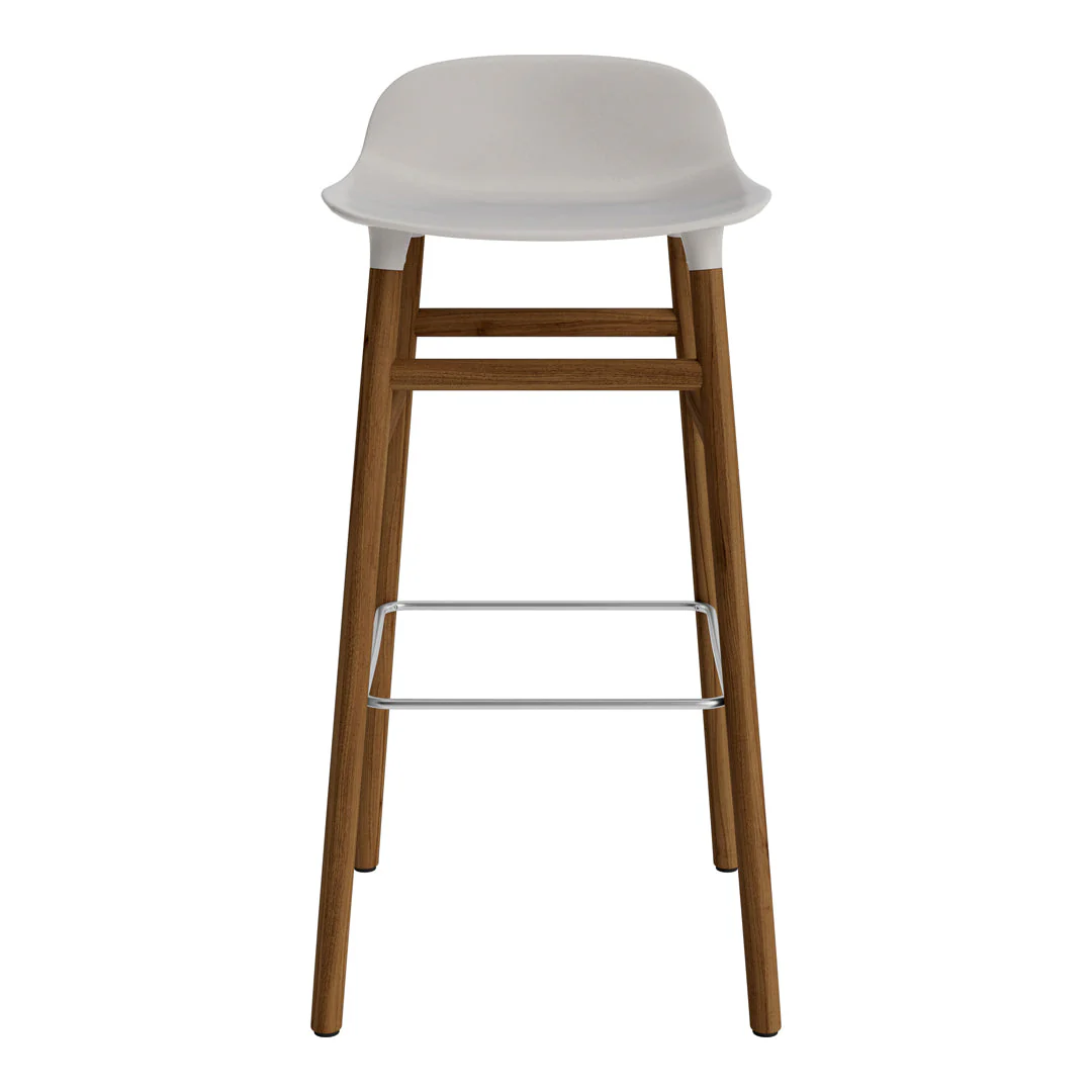 Form Bar Stool - Wood Legs - Image 4