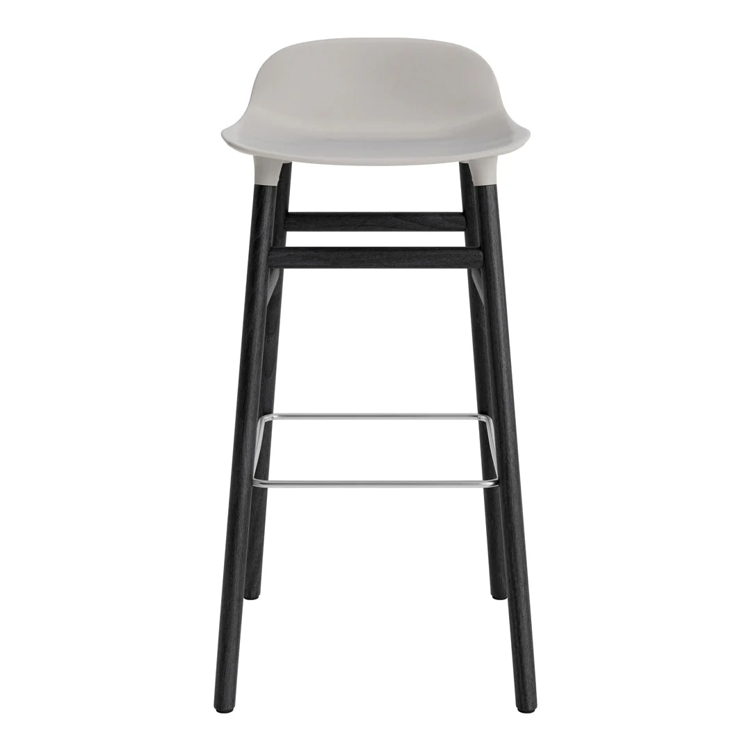 Form Bar Stool - Wood Legs - Image 5
