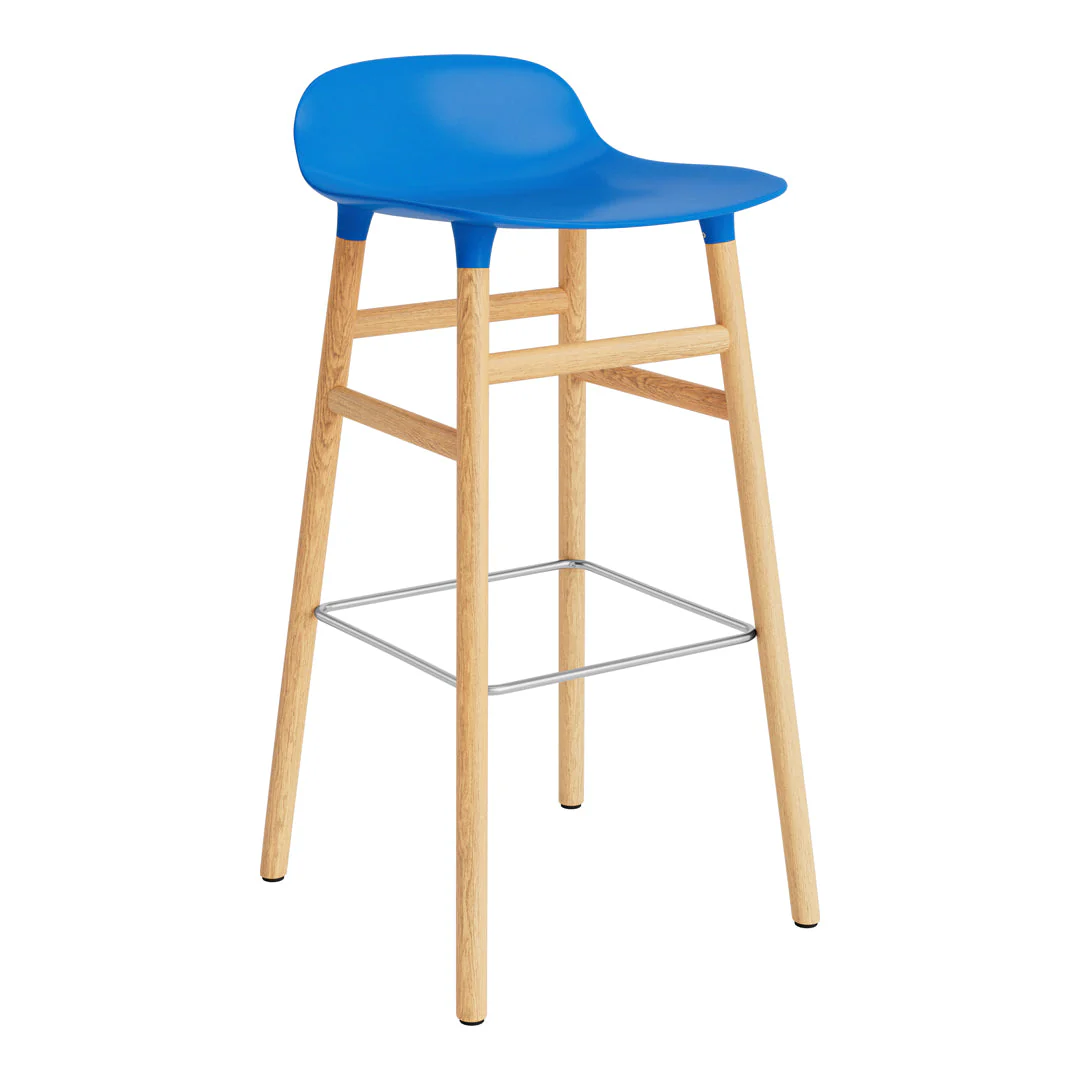 Form Bar Stool - Wood Legs - Image 60