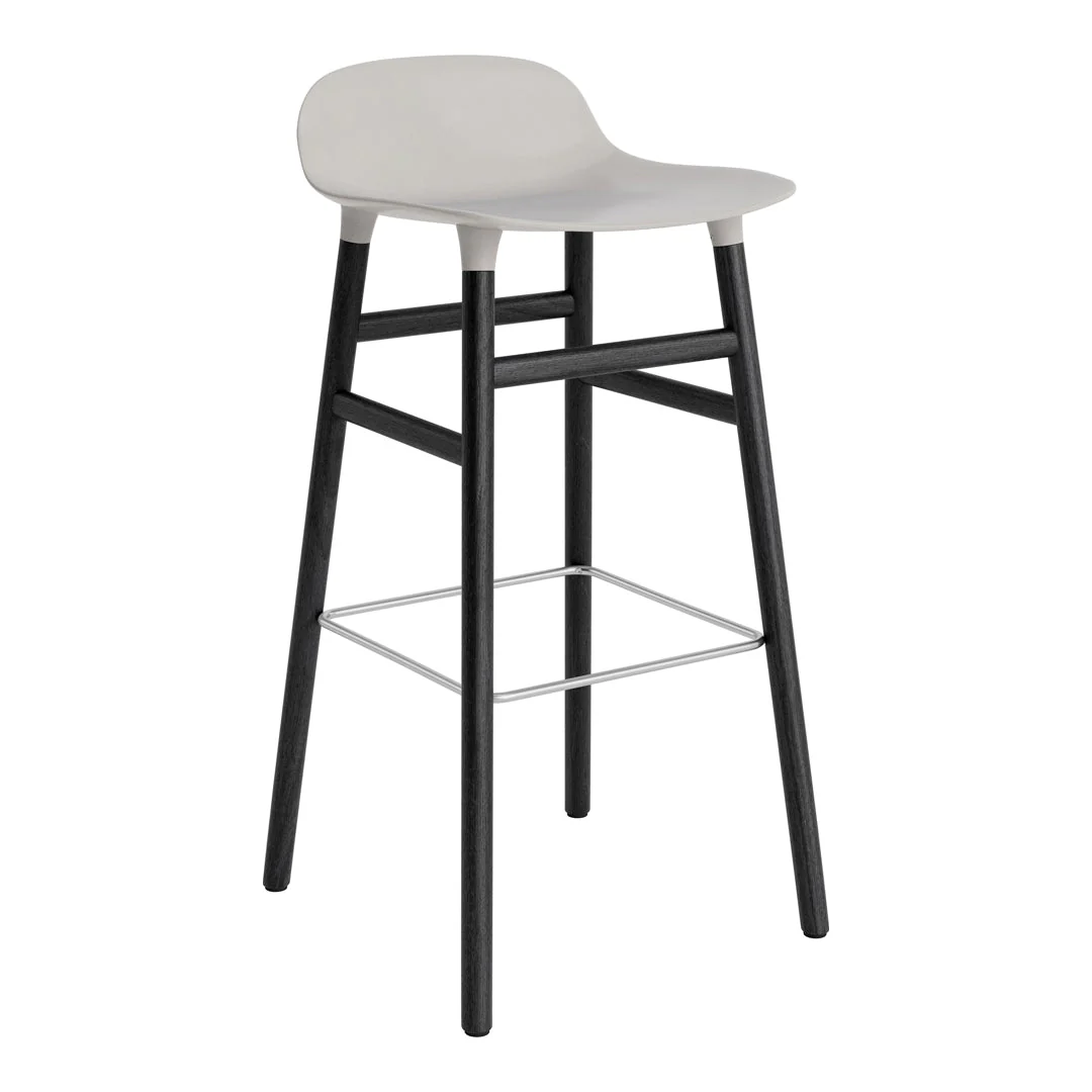 Form Bar Stool - Wood Legs - Image 68
