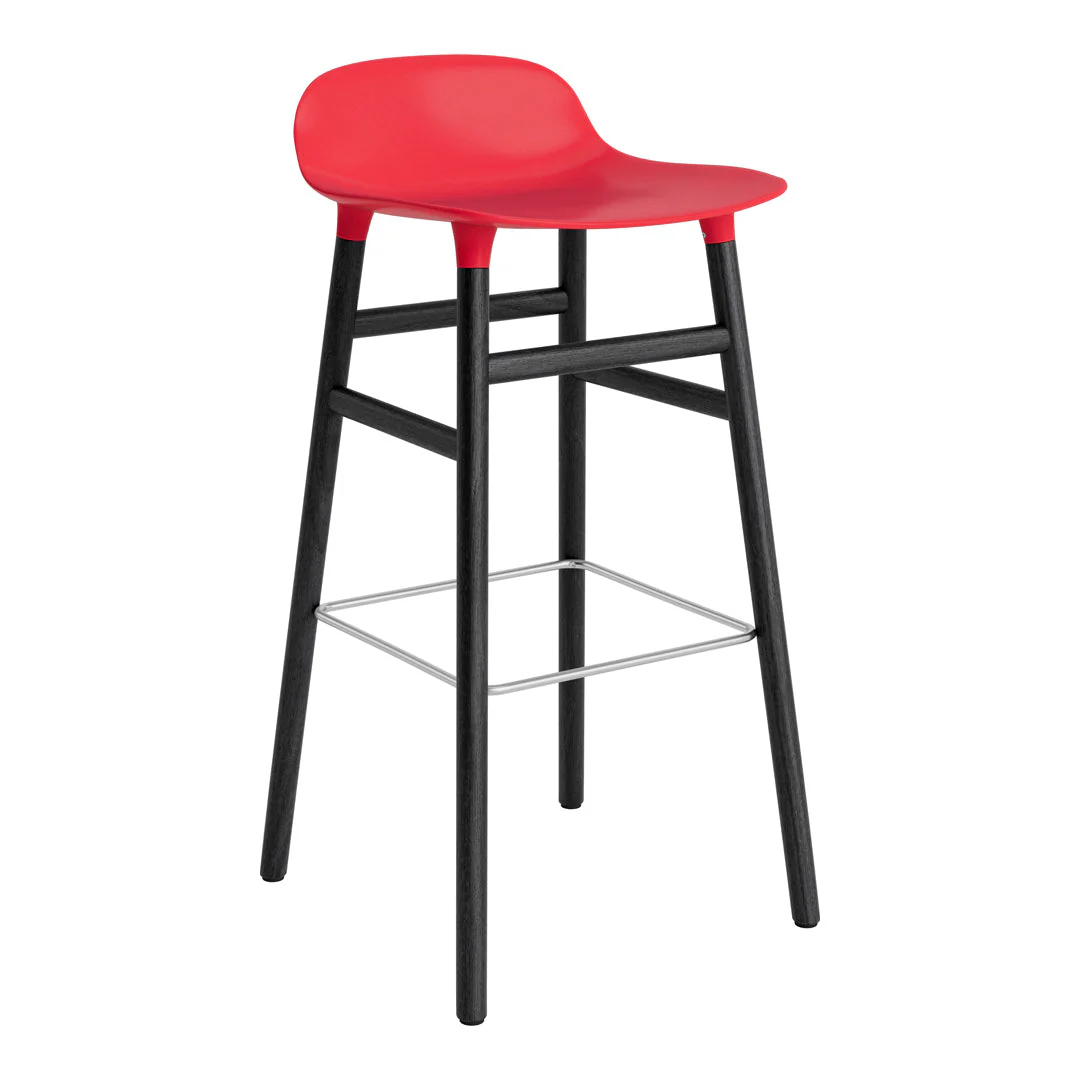 Form Bar Stool - Wood Legs - Image 79