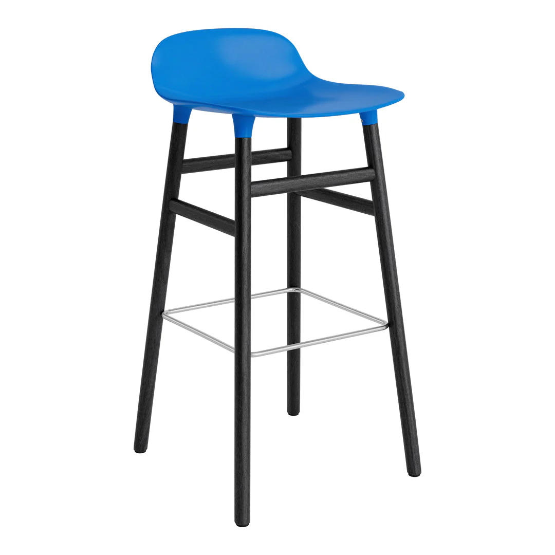 Form Bar Stool - Wood Legs - Image 83