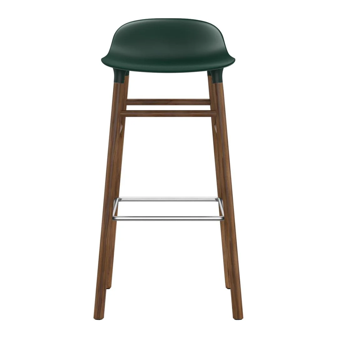 Form Bar Stool - Wood Legs - Image 9
