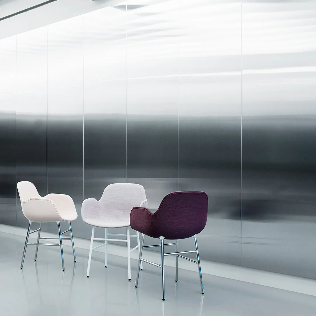 Form Chair - Metal Legs - Upholstered - Image 25