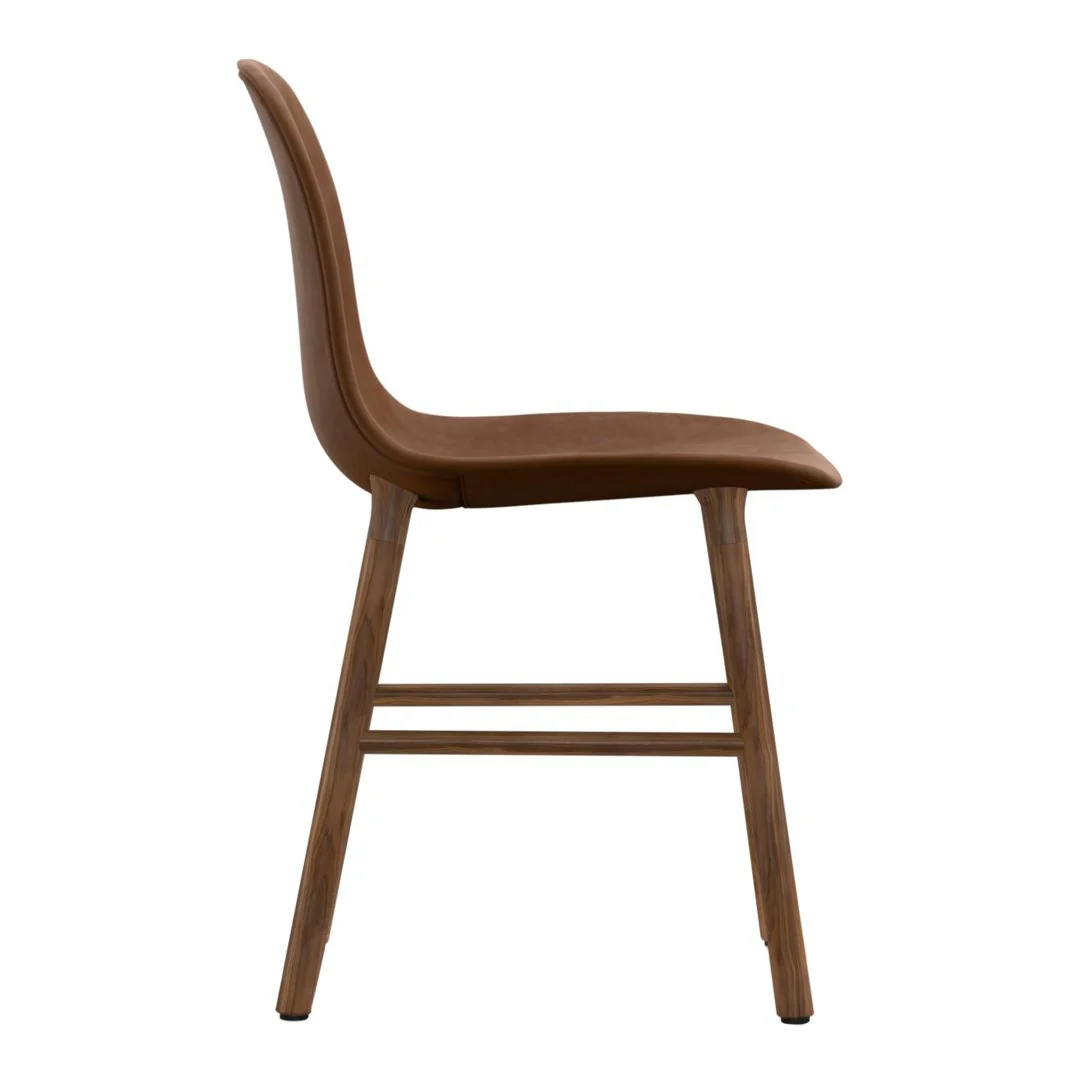 Form Chair - Wood Legs - Upholstered - Image 15