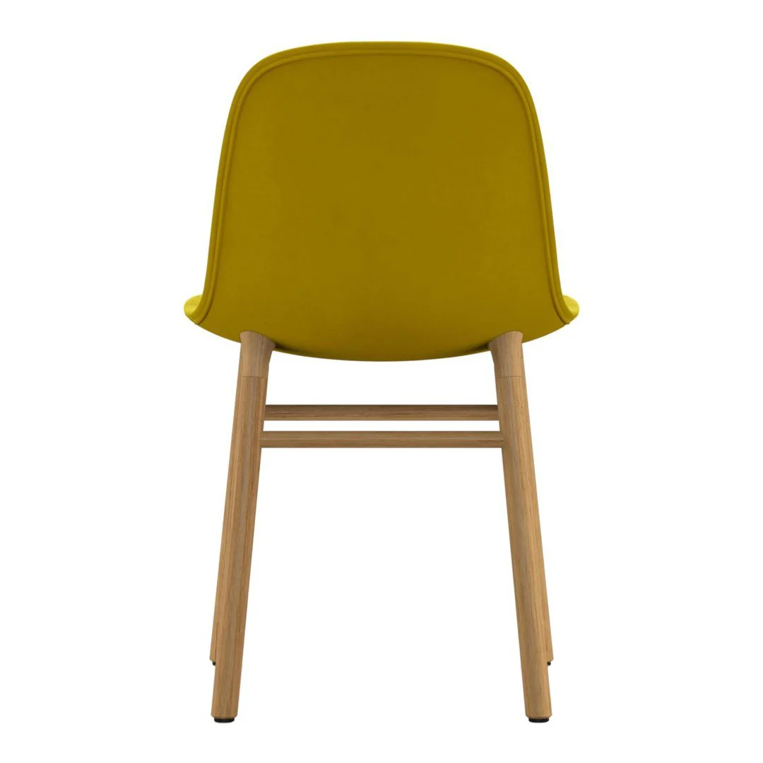 Form Chair - Wood Legs - Upholstered - Image 16