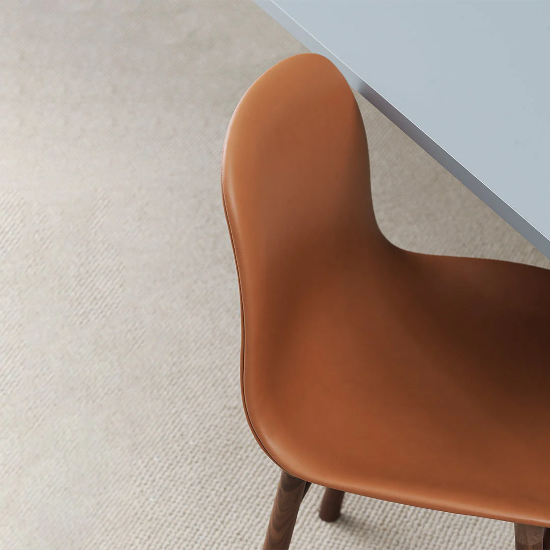 Form Chair - Wood Legs - Upholstered - Image 18