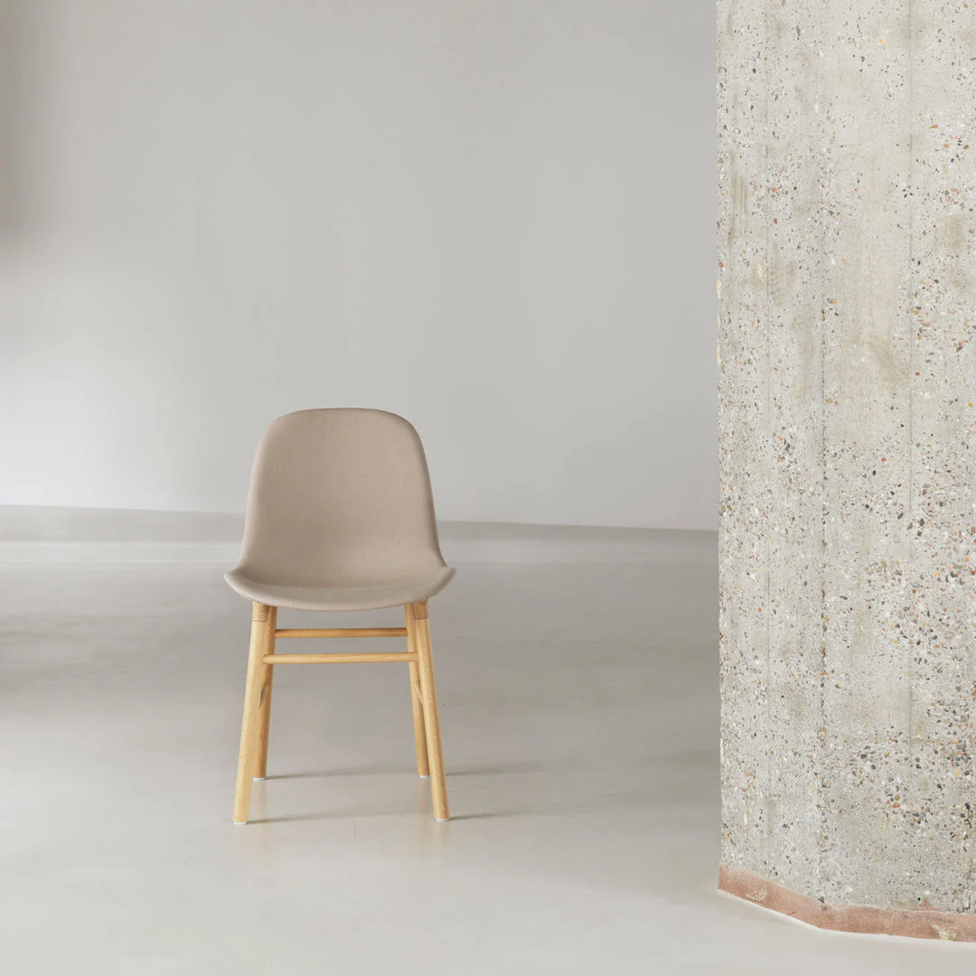 Form Chair - Wood Legs - Upholstered - Image 19