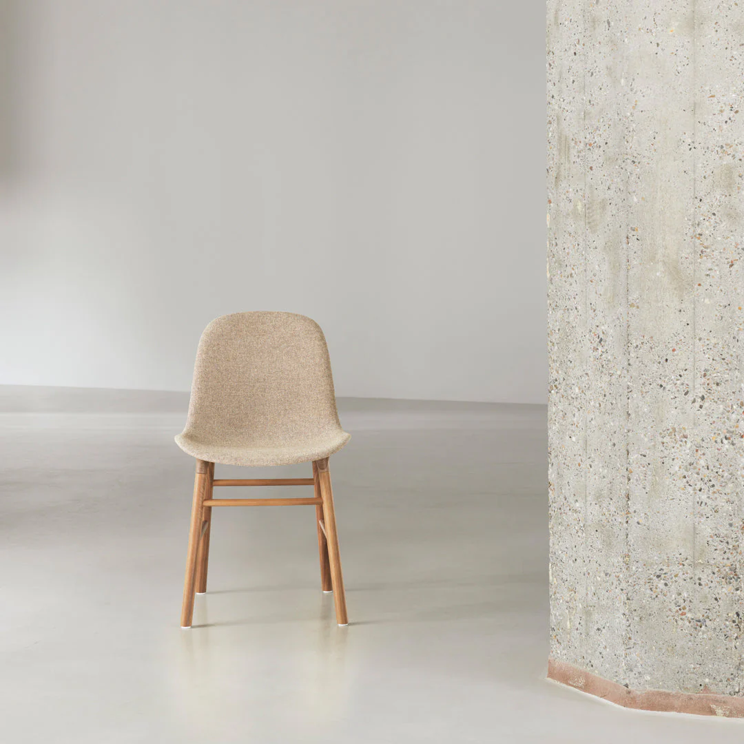 Form Chair - Wood Legs - Upholstered - Image 20