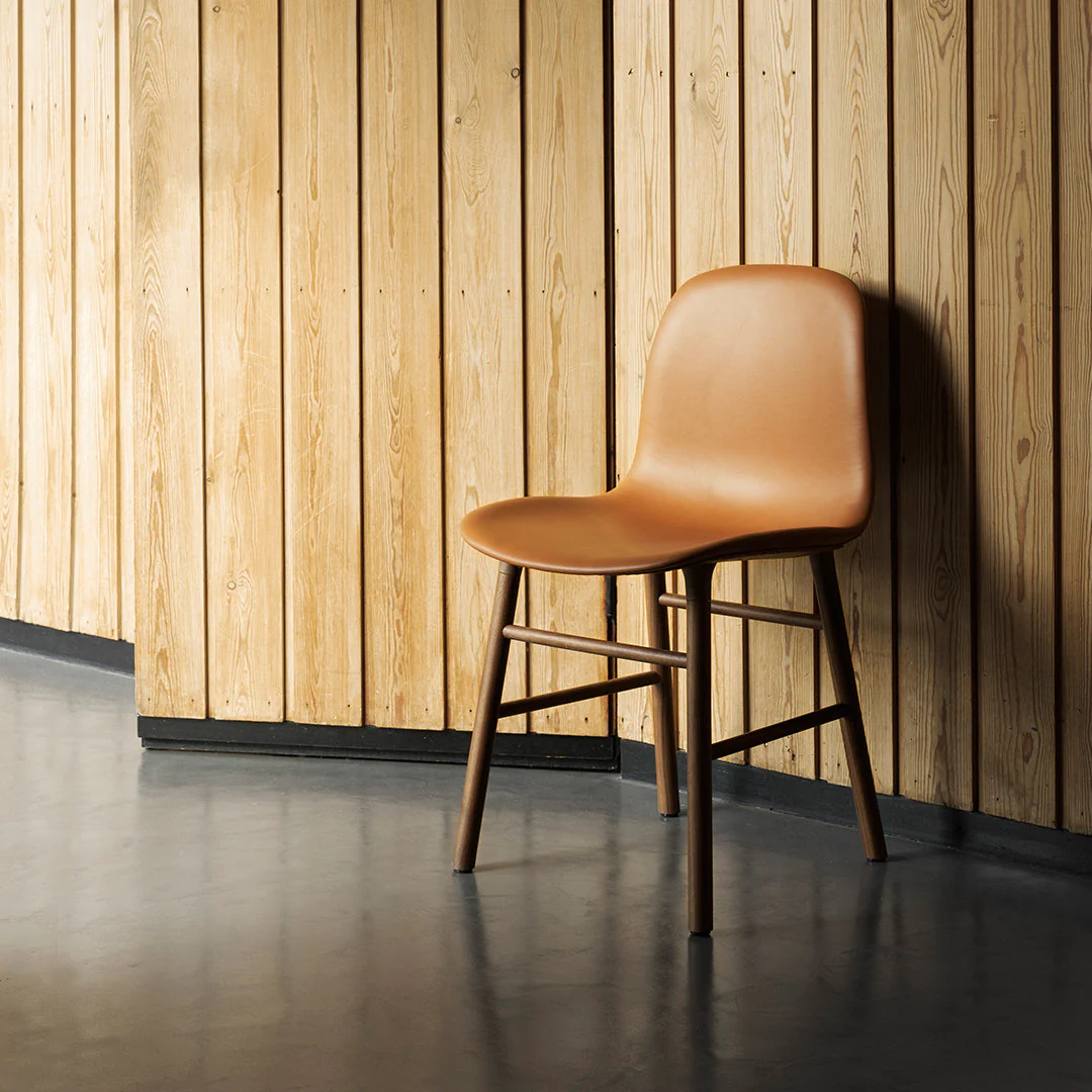 Form Chair - Wood Legs - Upholstered - Image 22