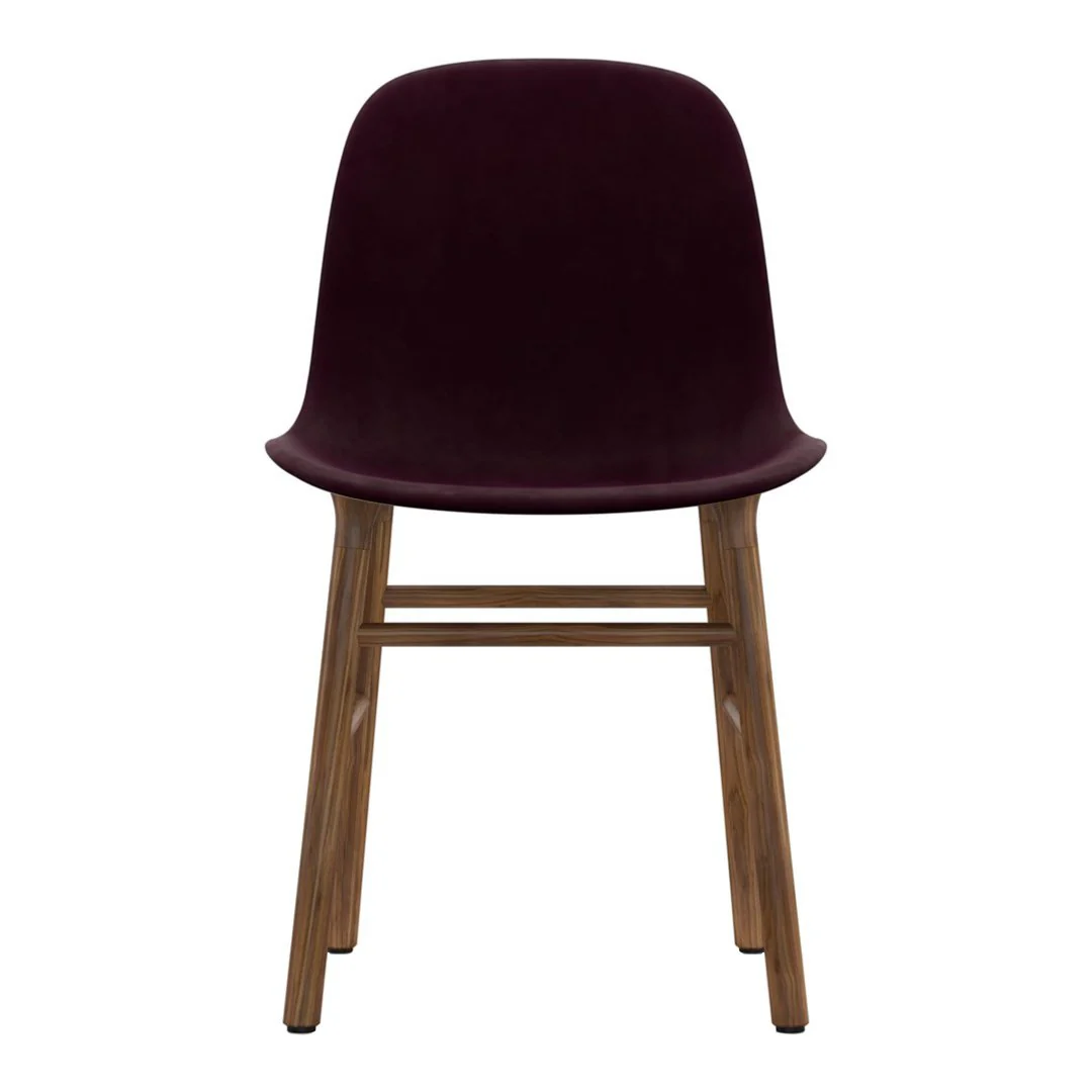 Form Chair - Wood Legs - Upholstered - Image 6