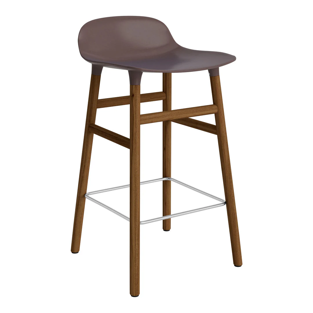 Form Counter Stool - Wood Legs - Image 37