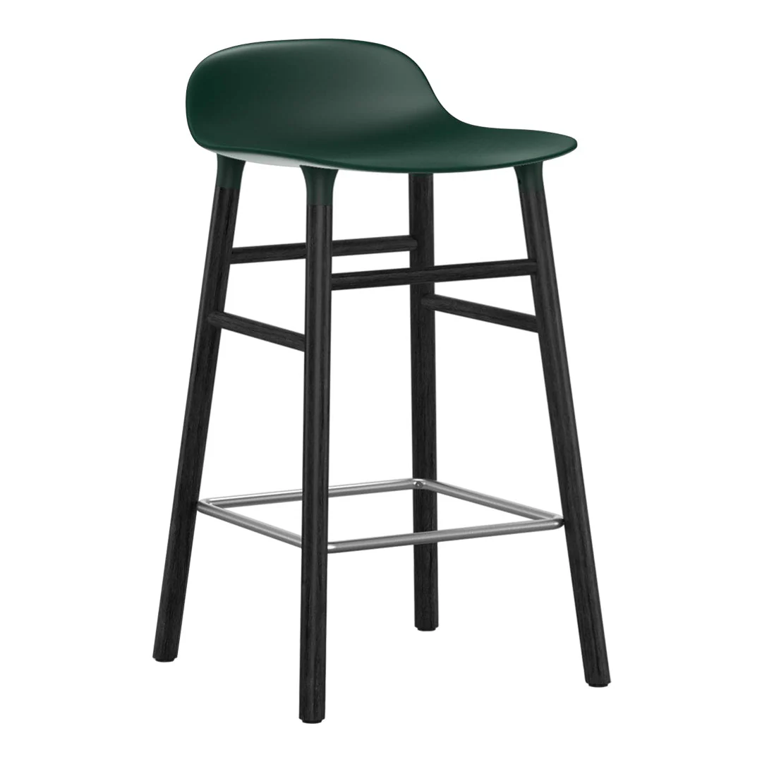 Form Counter Stool - Wood Legs - Image 47