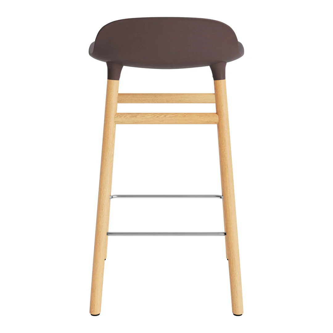 Form Counter Stool - Wood Legs - Image 50