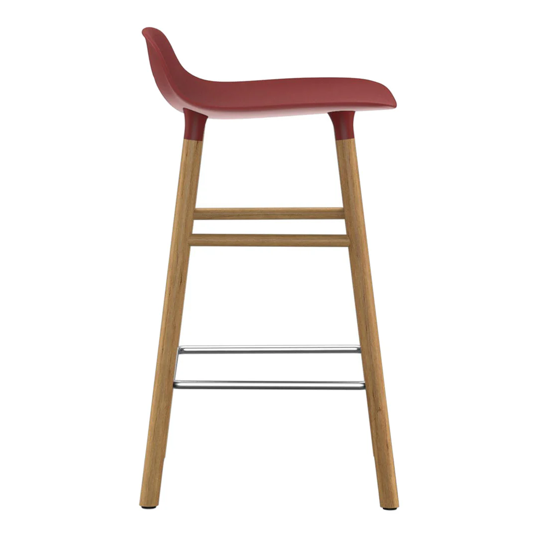 Form Counter Stool - Wood Legs - Image 51
