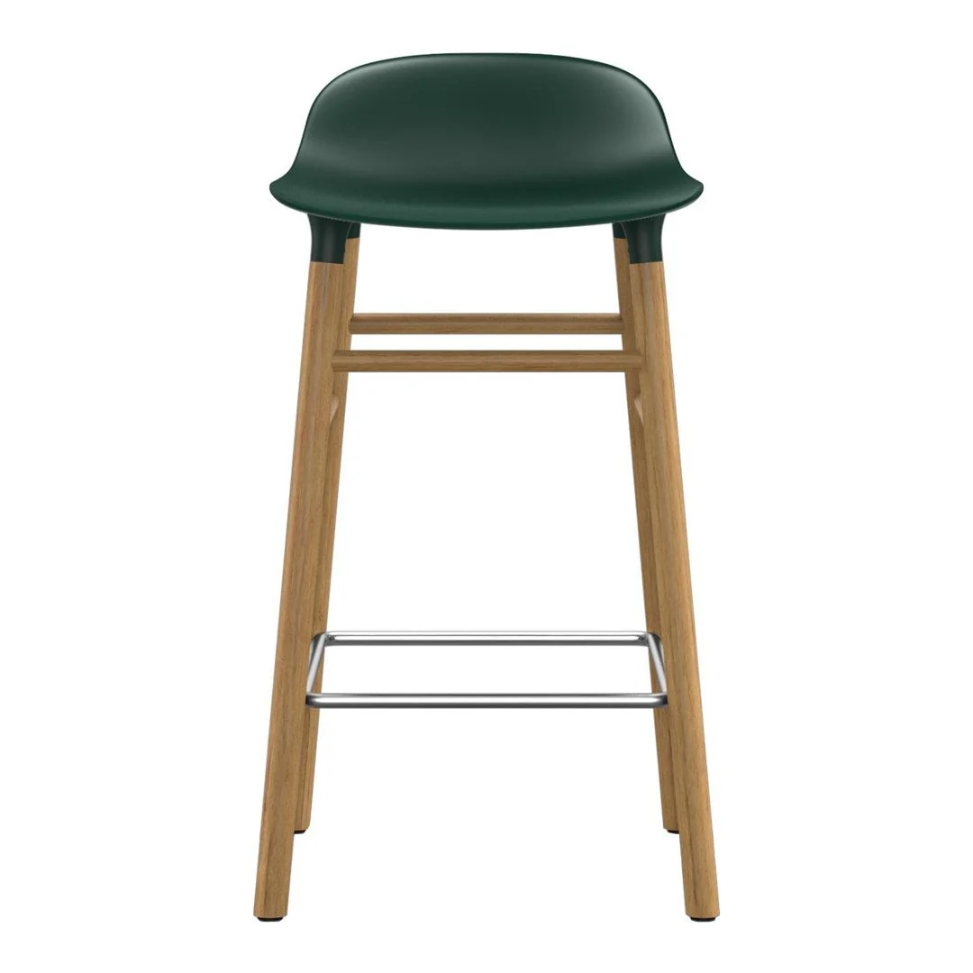 Form Counter Stool - Wood Legs - Image 74