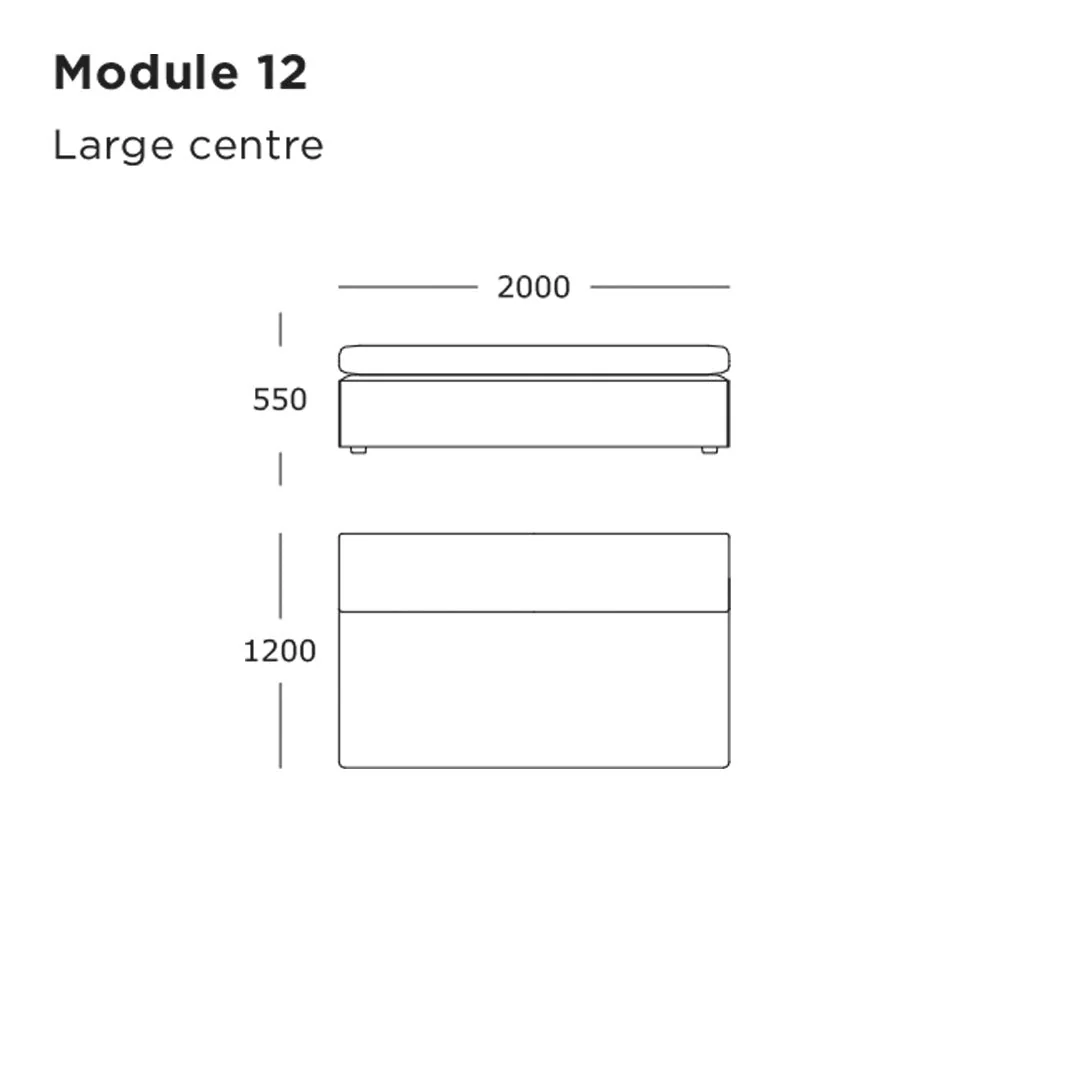 Cinder Block Pre-configured Sofa - Setup 7 - Image 6