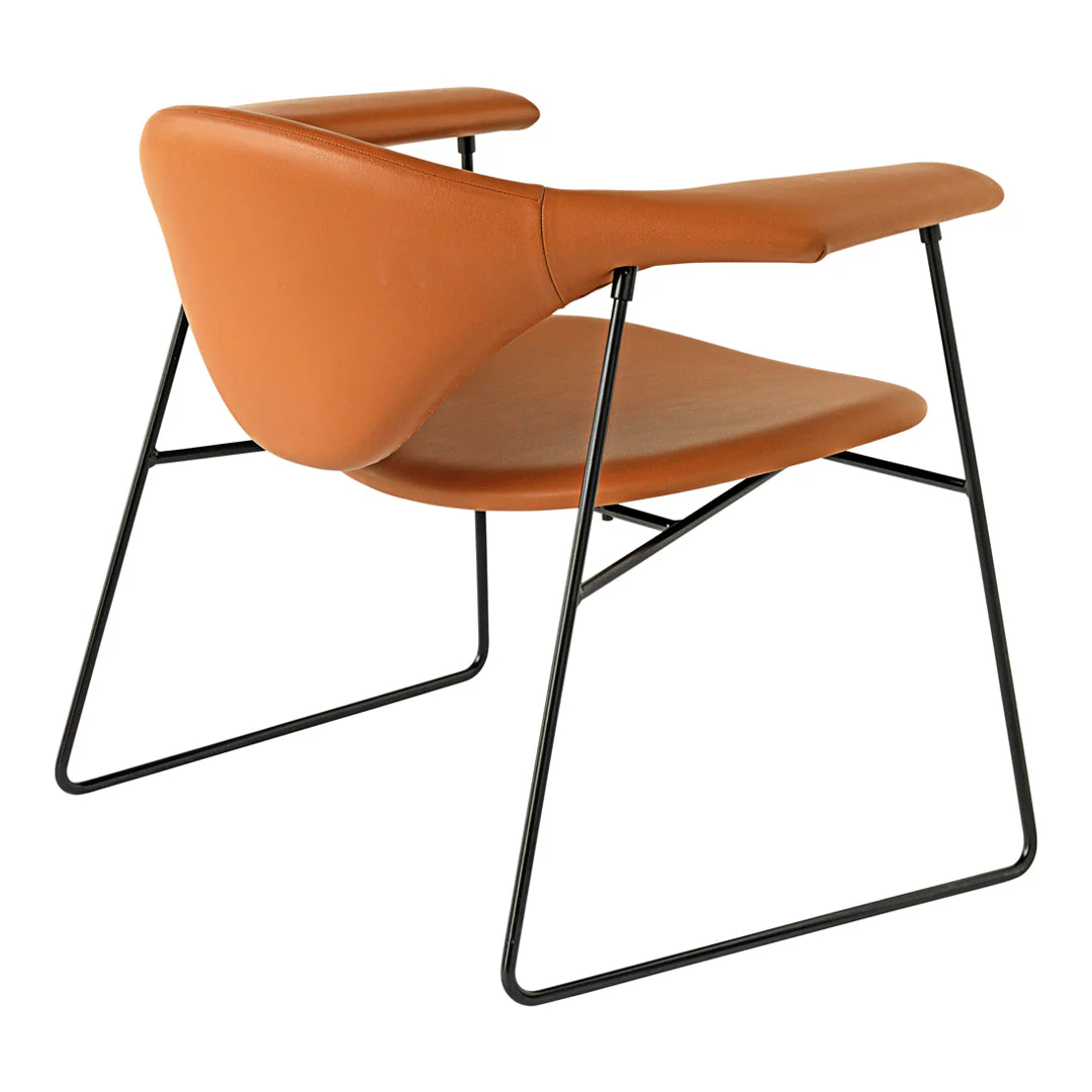 Masculo Lounge Chair - Sledge Base - Image 3