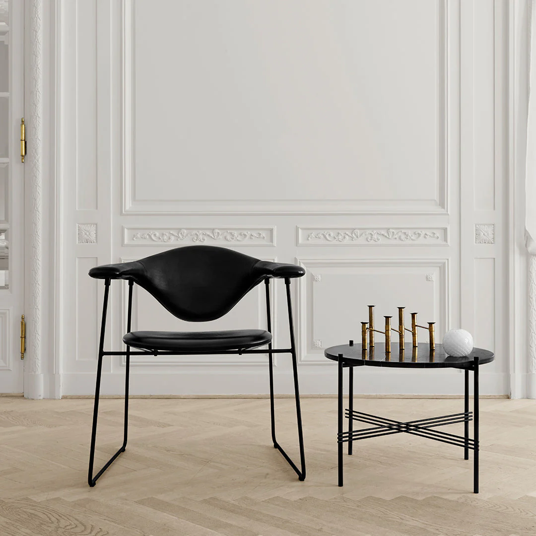 Masculo Dining Chair - Sledge Base - Image 6