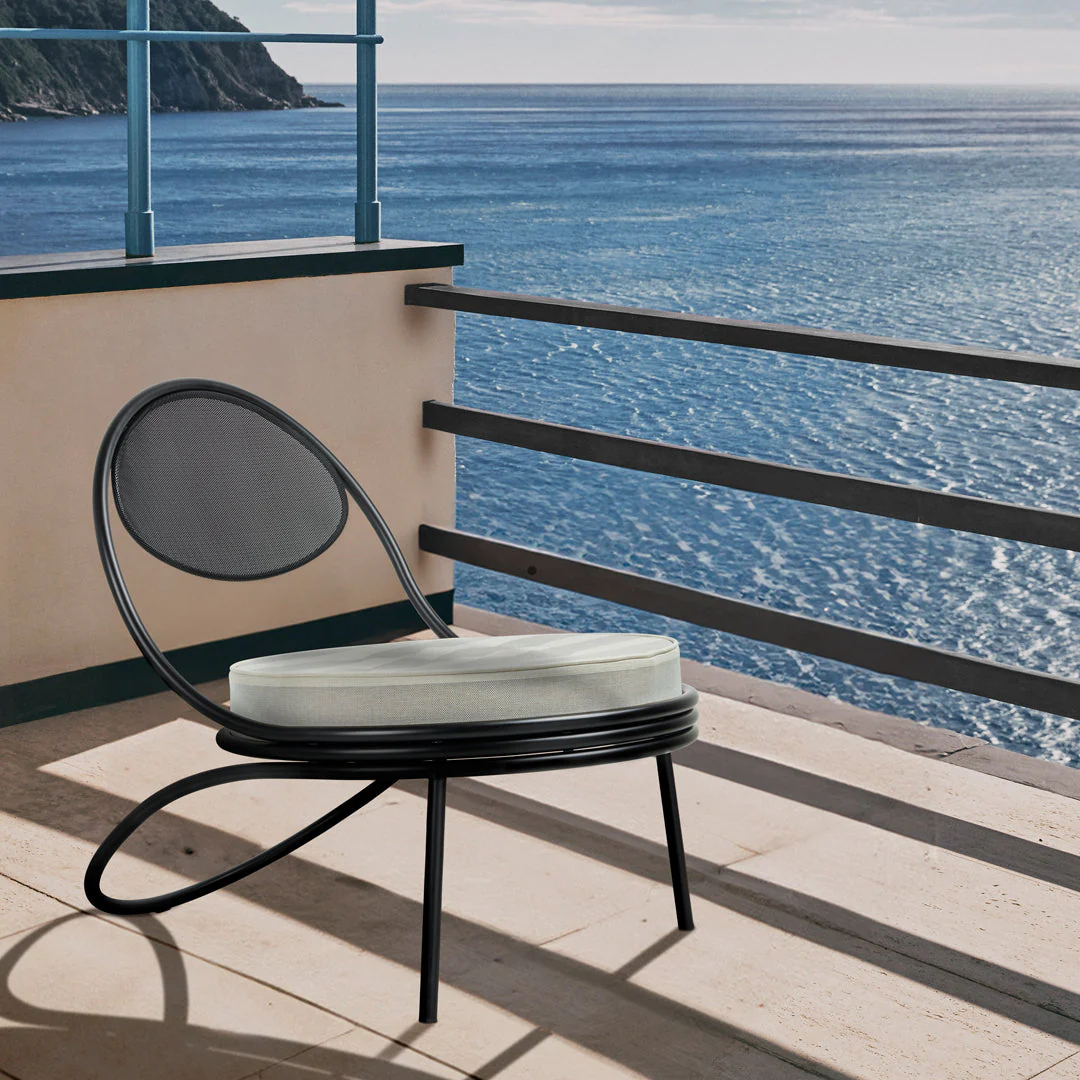 Copacabana Outdoor Lounge Chair - Seat Upholstered - Image 11