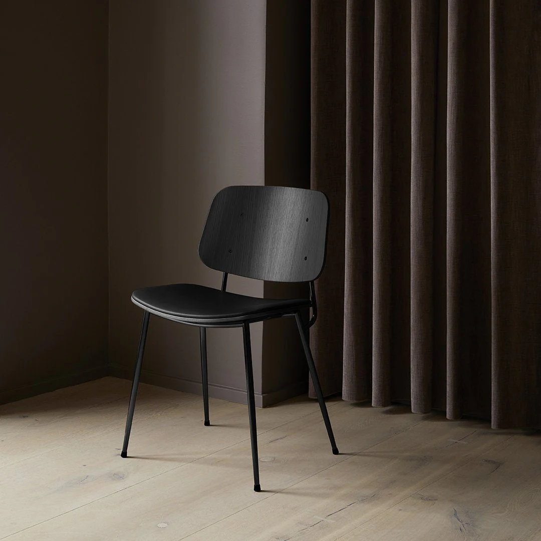 Soborg Chair - Steel Frame, Seat Upholstered - Image 3