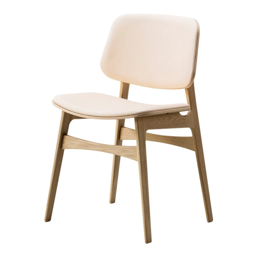 Soborg Chair - Wood Frame, Seat & Back Upholstered - Image 5