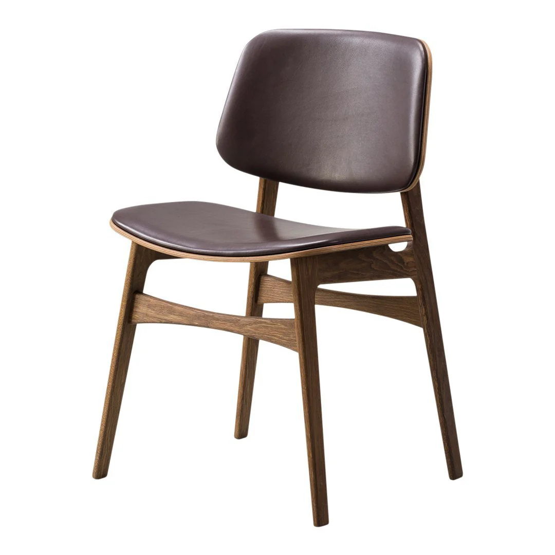 Soborg Chair - Wood Frame, Seat & Back Upholstered - Image 6