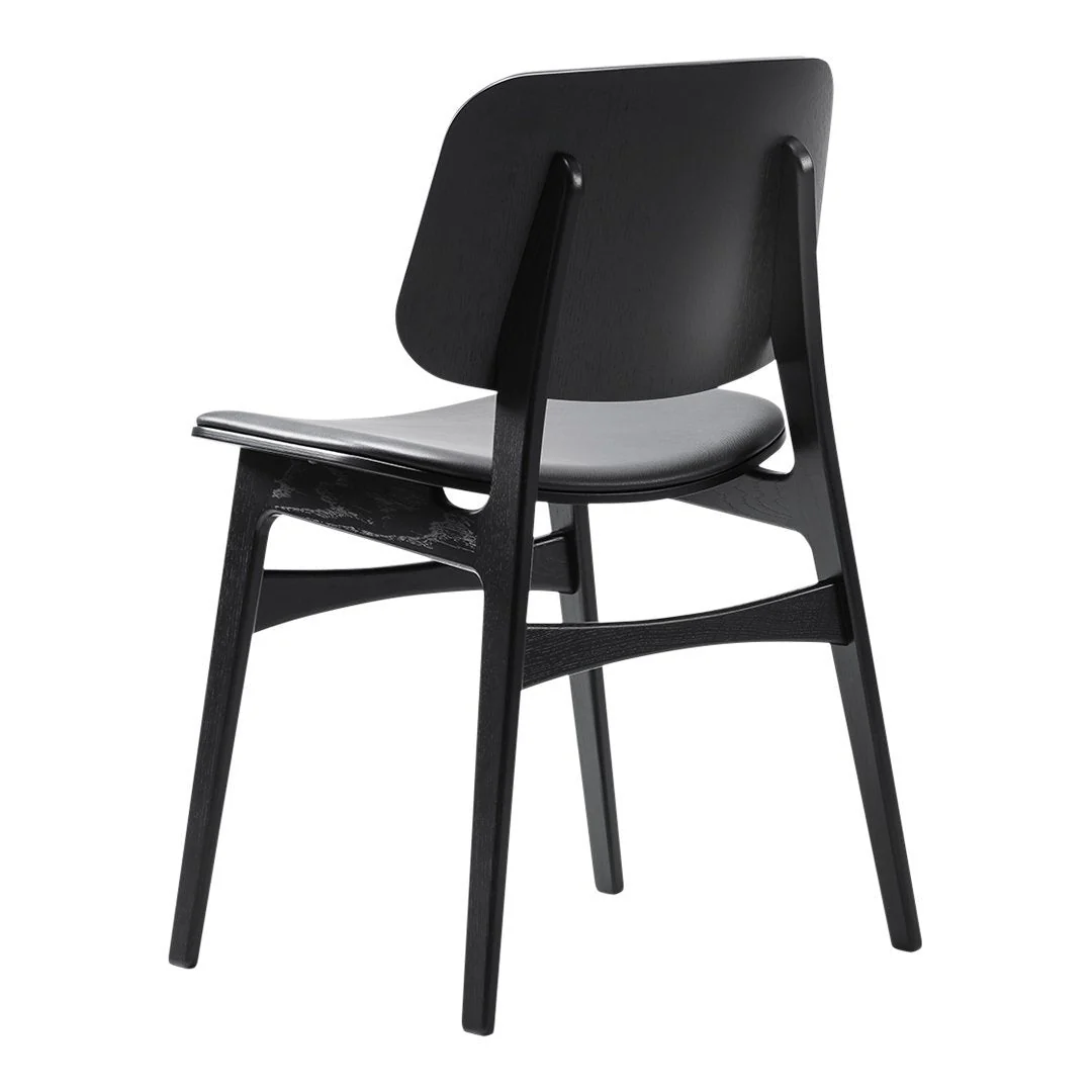 Soborg Chair - Wood Frame, Seat & Back Upholstered - Image 8