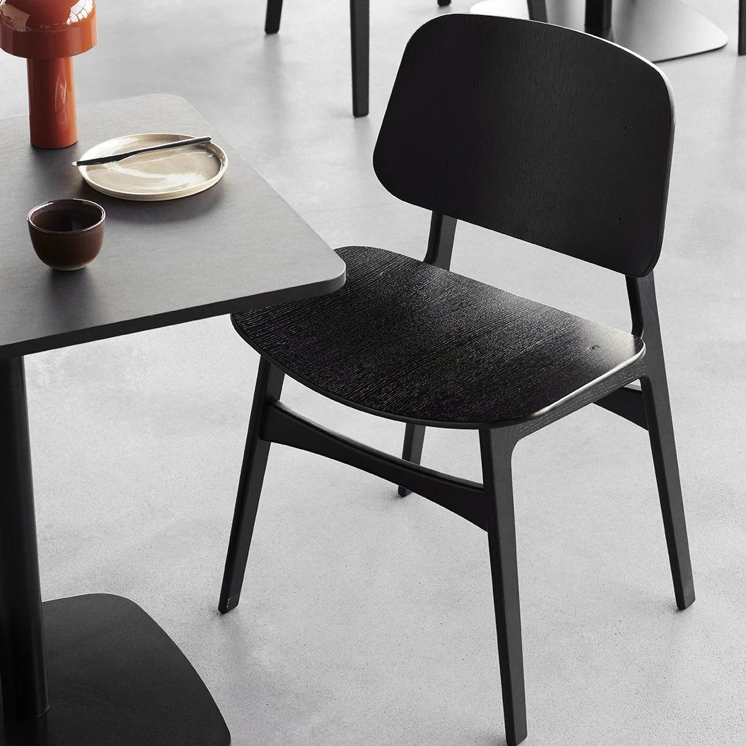 Soborg Chair - Wood Frame, Seat & Back Upholstered - Image 9