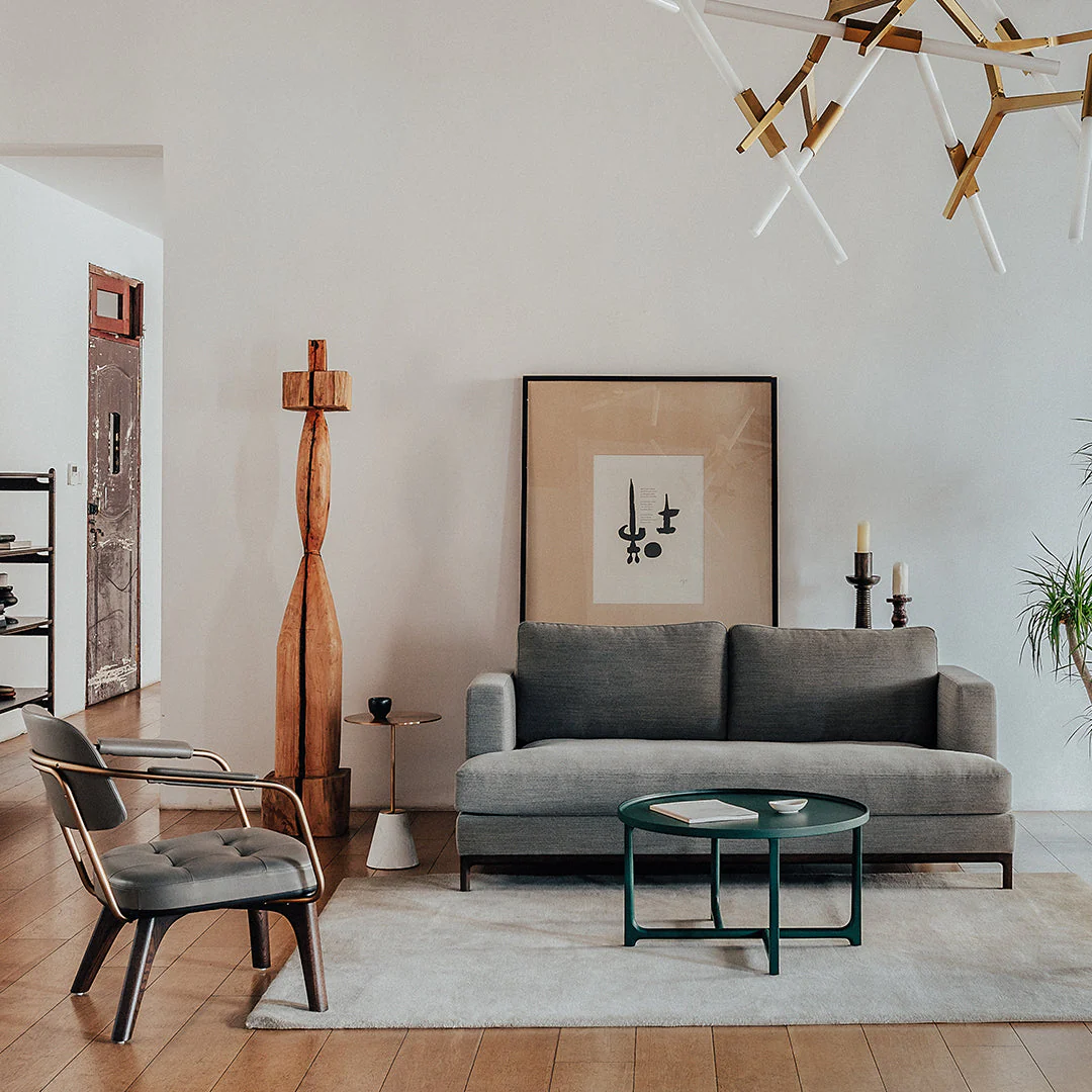 Qi Two Seater Sofa - Image 2