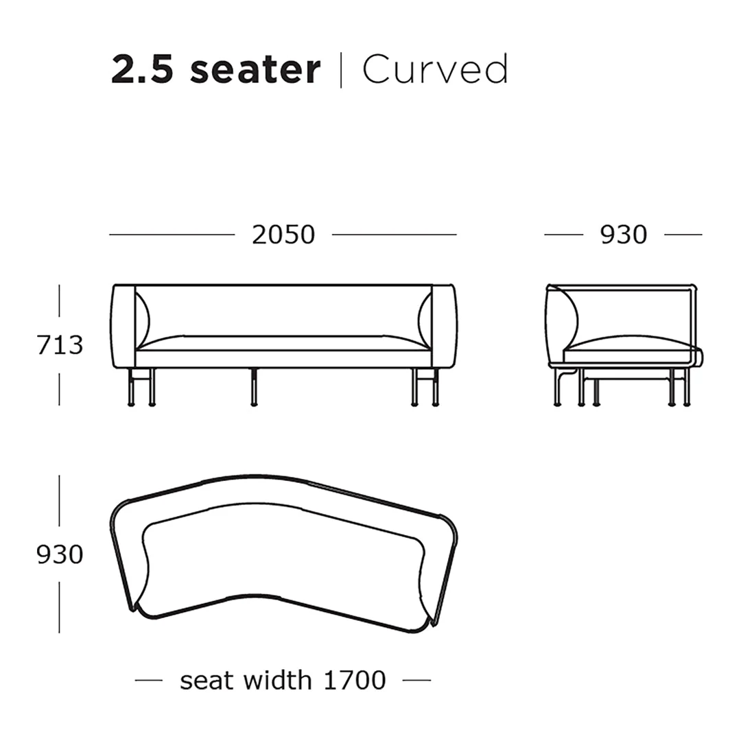 Lilin Sofa - Curved - Image 22