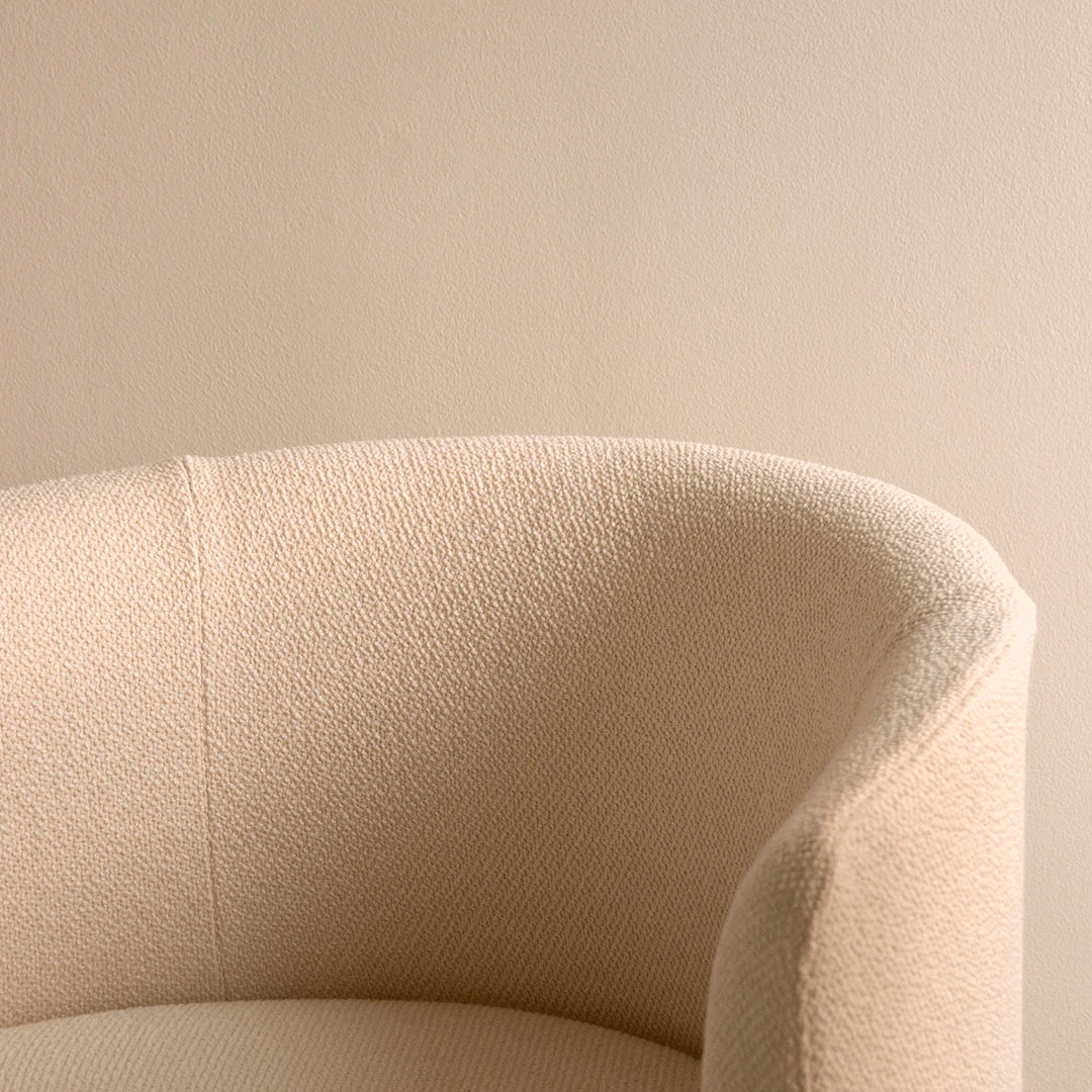 Tearoom Lounge Chair - Swivel w/ Return & Loose Cover - Image 12