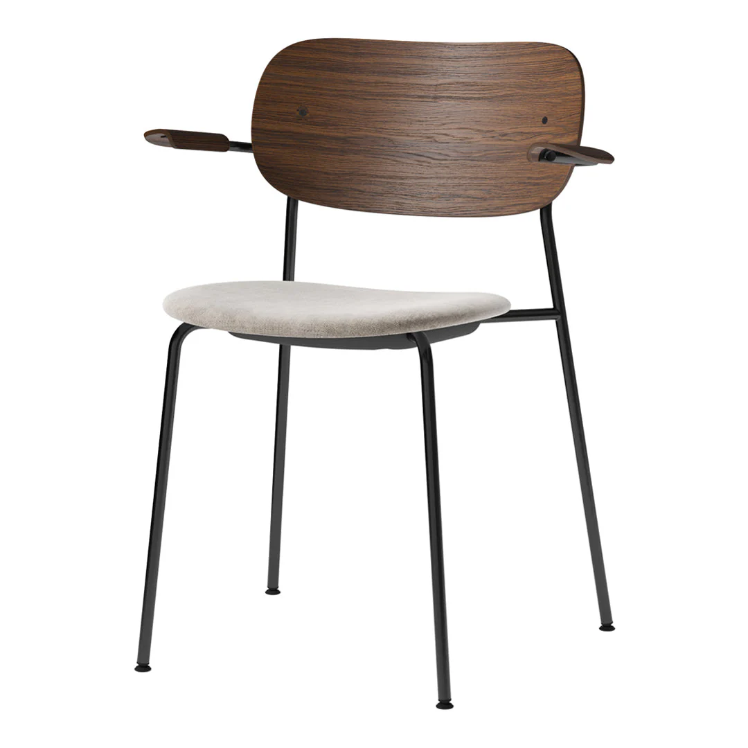 Co Dining Chair w/ Armrests - Seat Upholstered - Image 8