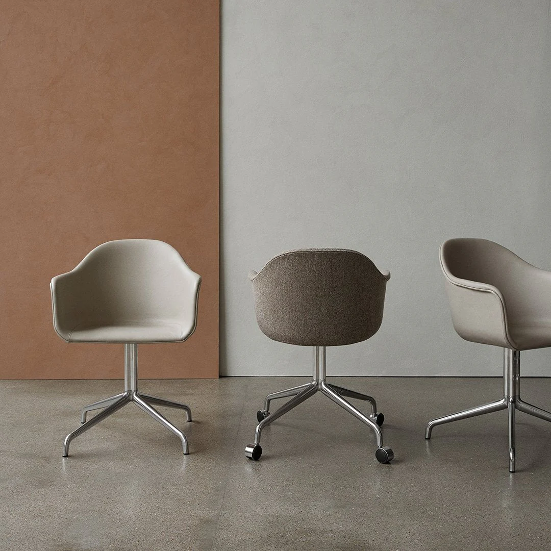 Harbour Chair - Swivel Base w/ Casters - Fully Upholstered - Image 36