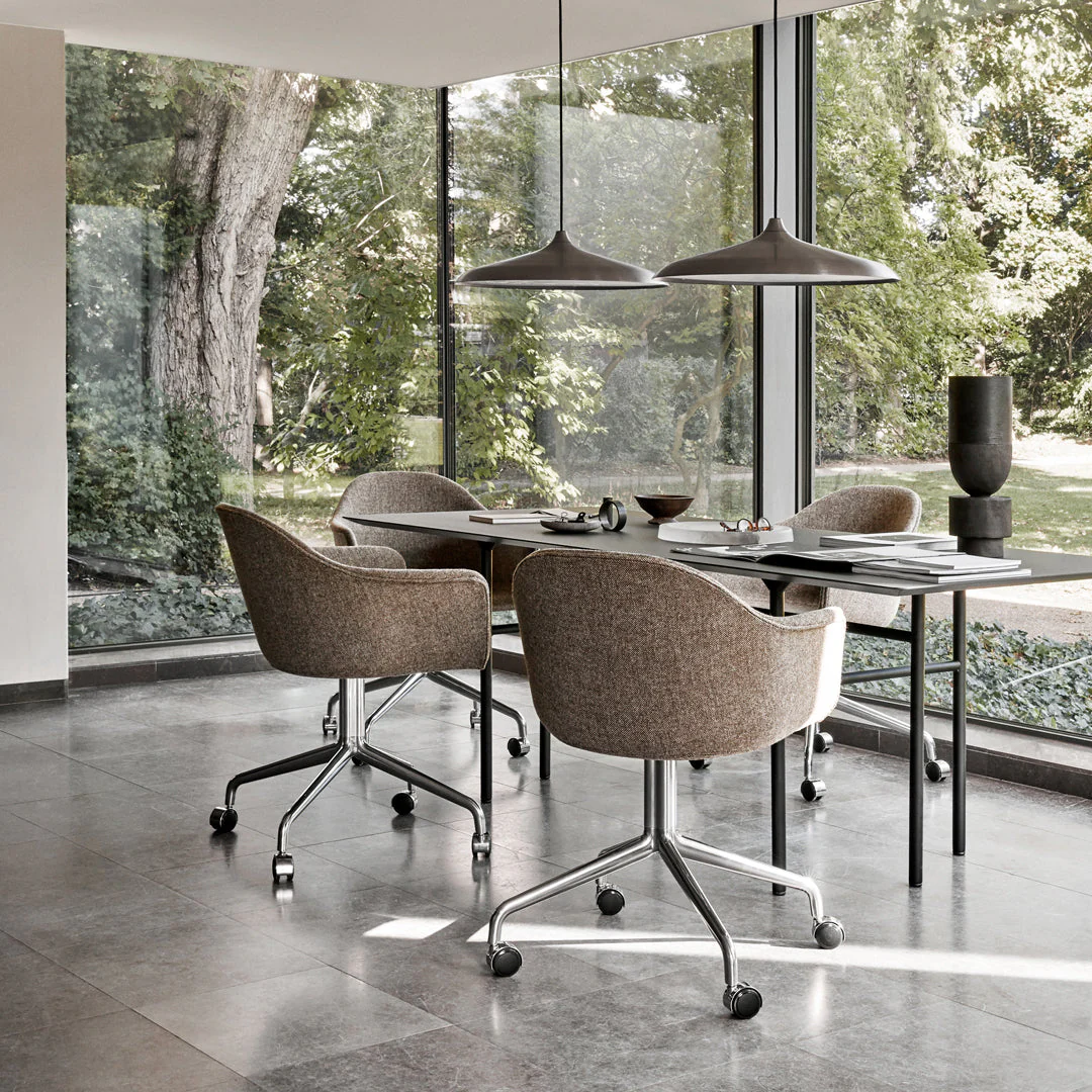 Harbour Chair - Swivel Base w/ Casters - Fully Upholstered - Image 37