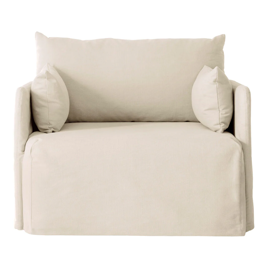 Offset Lounge Chair w/ Loose Cover - Image 3