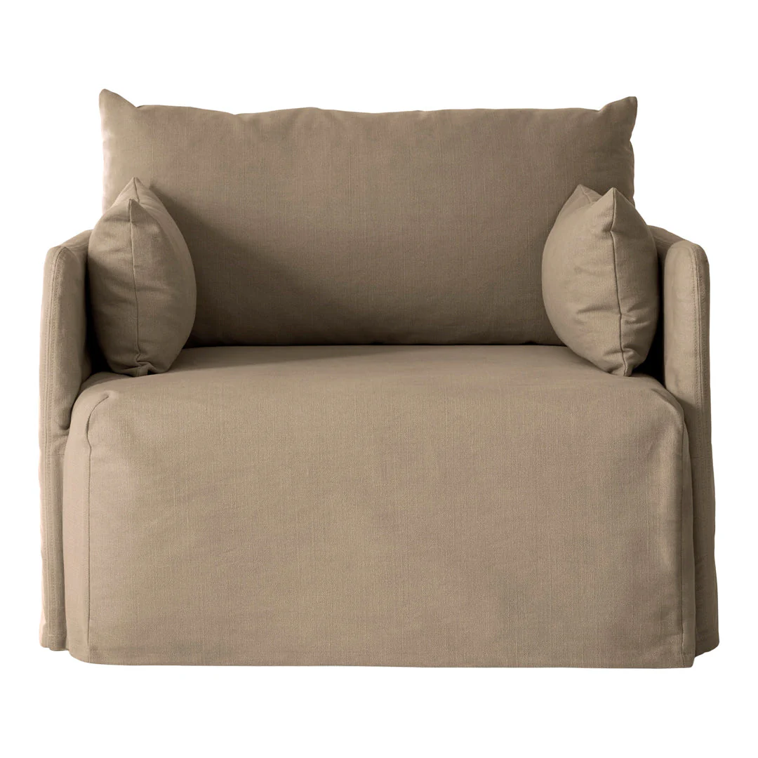 Offset Lounge Chair w/ Loose Cover - Image 4