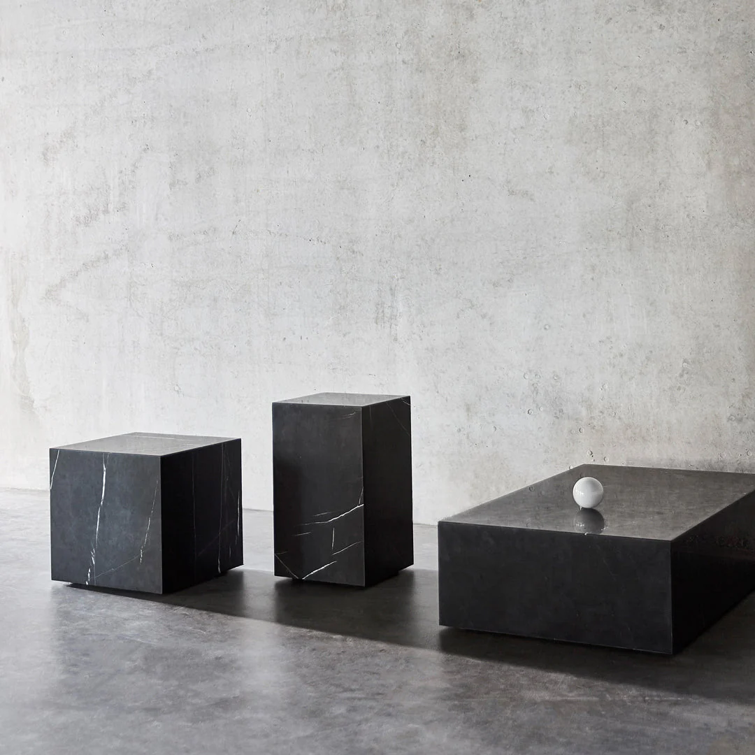 Marble Plinth End Table - Cubic - Image 38