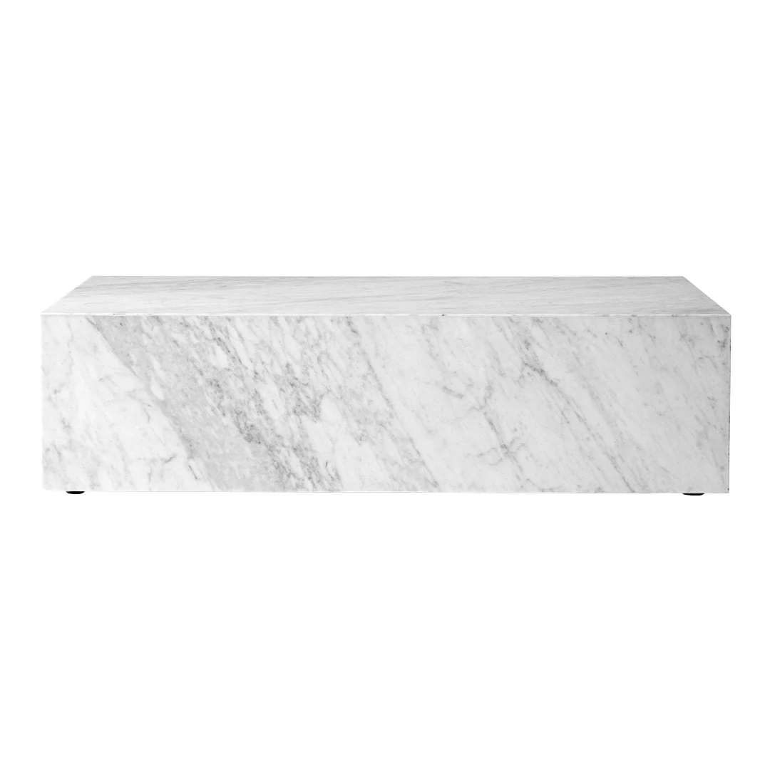 Marble Plinth Coffee Table - Low - Image 3
