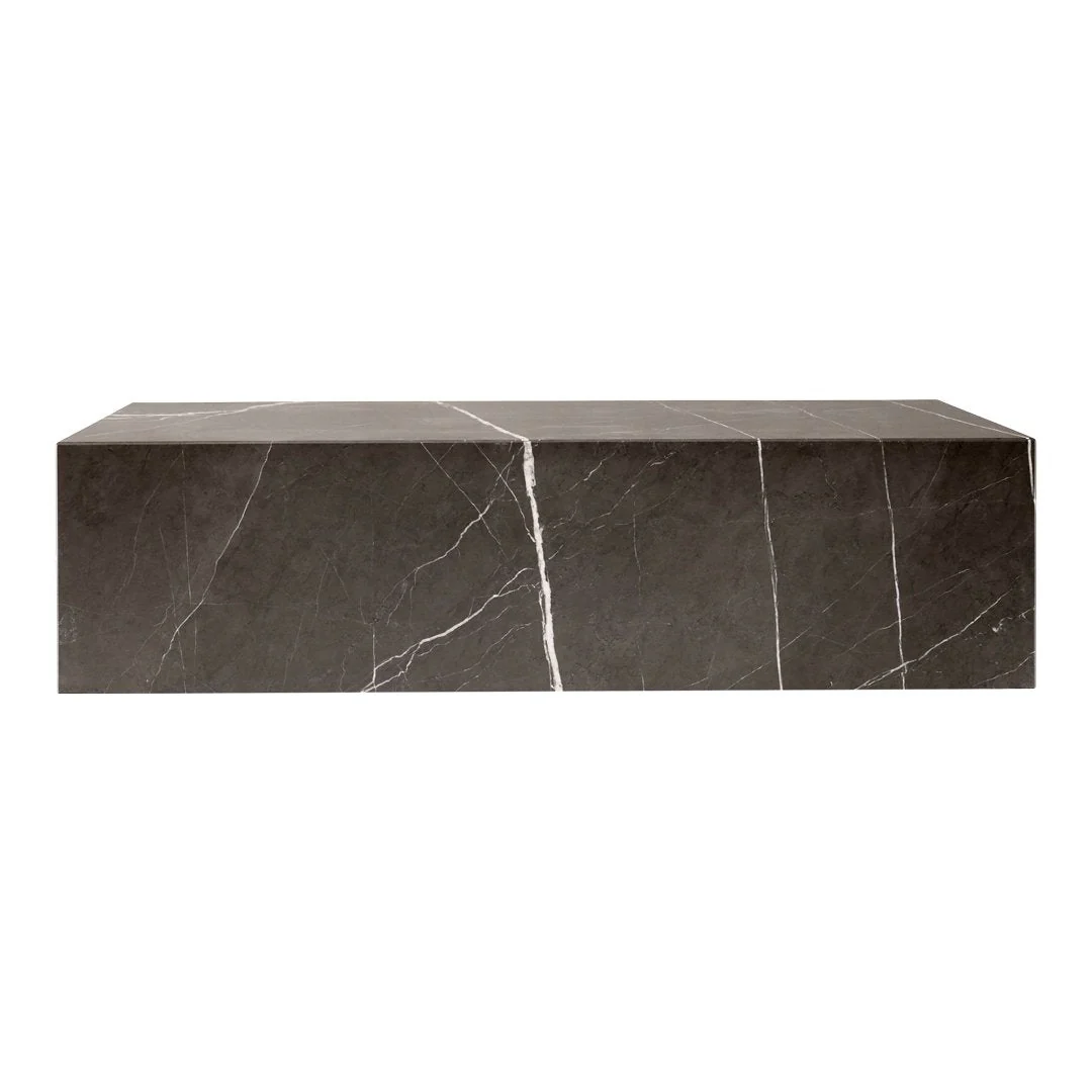 Marble Plinth Coffee Table - Low - Image 4